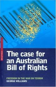 Tapa de The Case For An Australian Bill Of Rights
