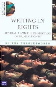 Tapa de Writing in rights