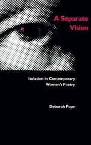 Tapa de A separate vision