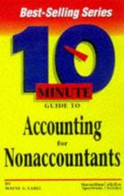 Tapa de 10 Minute Guide to Accounting for Non-Accountants (10 Minute Guides)