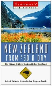 Tapa de Frommer's New Zealand from $50 a Day