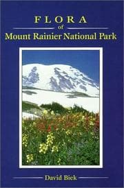 Tapa de Flora of Mount Rainier National Park