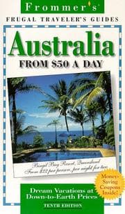 Tapa de Frommer's Australia from $50 a Day