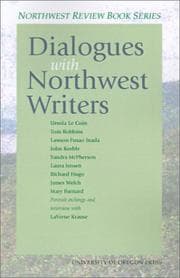 Tapa de Dialogues With Northwest Writers (Northwest Review Book)