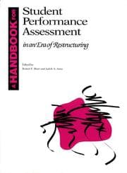 Tapa de A handbook for student performance assessment in an era of restructuring