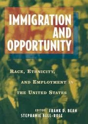 Tapa de Immigration and opportunity