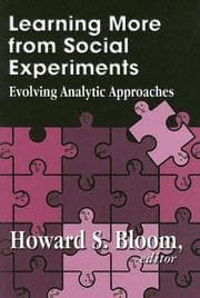 Tapa de Learning More From Social Experiments