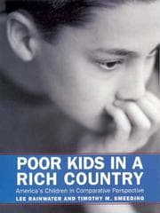 Tapa de Poor kids in a rich country