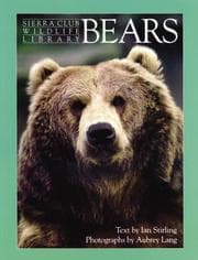 Tapa de Bears (Sierra Club Wildlife Library)