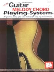 Tapa de Mel Bay Guitar Melody Chord Playing System