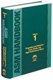 Tapa de ASM Handbook Volume 1: Properties and Selection