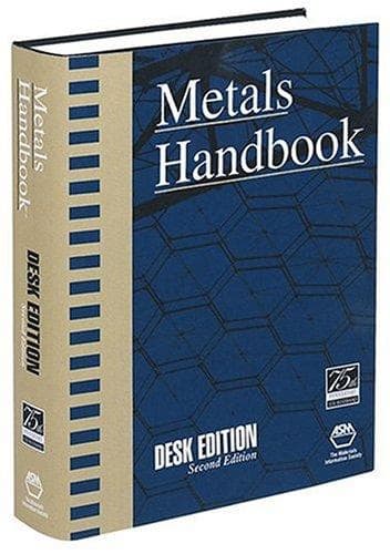 Tapa de Metals Handbook