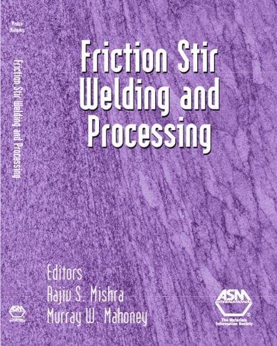 Tapa de Friction stir welding and processing