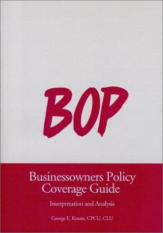 Tapa de Businessowners Policy Coverage Guide - Interpretation and Analysis