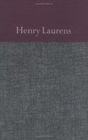Tapa de The papers of Henry Laurens