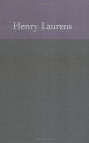 Tapa de The Papers of Henry Laurens. (Papers of Henry Laurens)