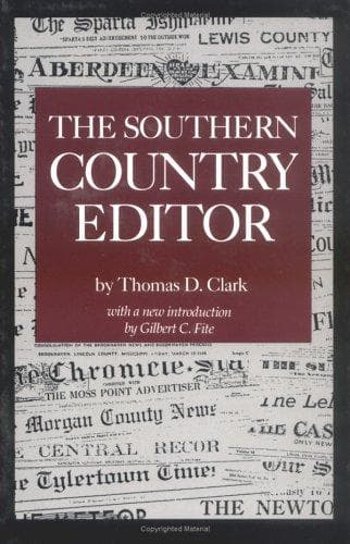 Tapa de The southern country editor