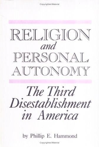 Tapa de Religion and personal autonomy