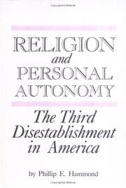 Tapa de Religion and personal autonomy