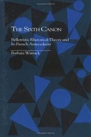 Tapa de The sixth canon