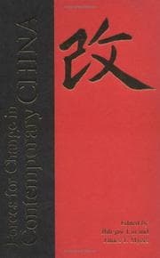 Tapa de Forces for change in contemporary China