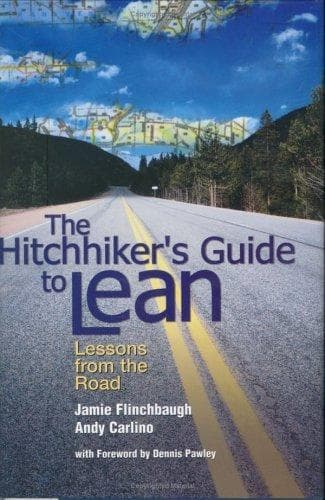 Tapa de Hitchhiker's guide to lean