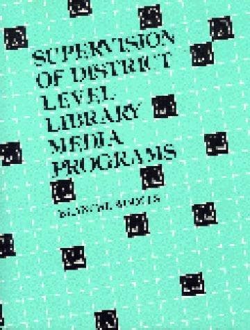 Tapa de Supervision of district level library media programs