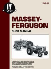 Tapa de Massey Ferguson Shop Manual Models Mdls MF25 MF130