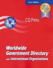 Tapa de Worldwide Government Directory