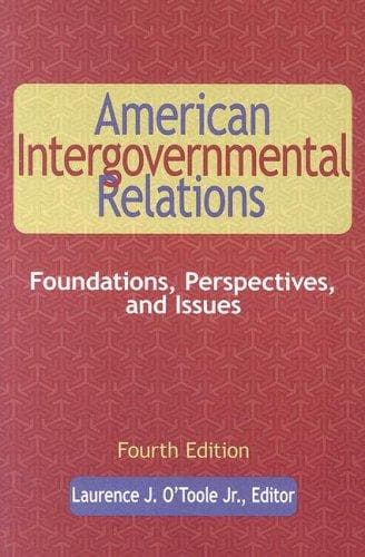 Tapa de American Intergovernmental Relations