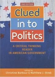 Tapa de Clued in to politics