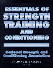 Tapa de Essentials of strength training and conditioning