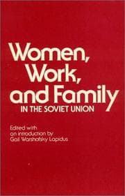 Tapa de Women, work, and family in the Soviet Union