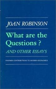 Tapa de What are the questions?