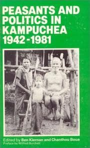 Tapa de Peasants and politics in Kampuchea, 1942-1981