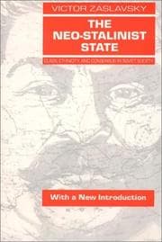 Tapa de The neo-Stalinist state