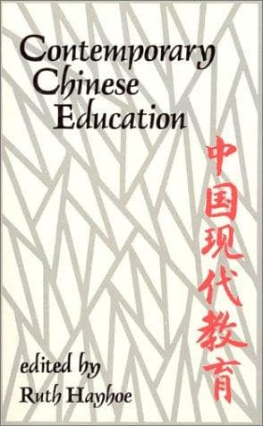 Tapa de Contemporary Chinese education