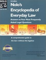 Tapa de Nolo's encyclopedia of everyday law