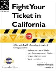 Tapa de Fight your ticket in California