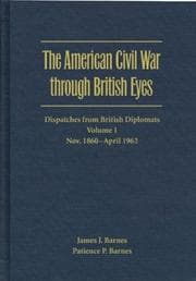 Tapa de The American Civil War through British eyes