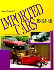 Tapa de Standard catalog of imported cars, 1946-1990