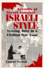 Tapa de Secrets of street survival--Israeli style