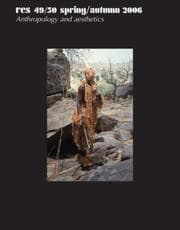 Tapa de Res: Anthropology and Aesthetics, 49/50, Spring/Autumn 2006 (Res: Anthropology and Aesthetics)