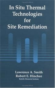 Tapa de In Situ Thermal Technologies for Site Remediation