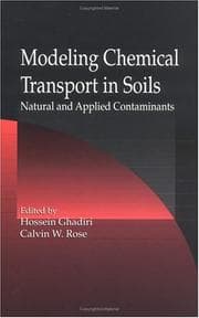 Tapa de Modeling chemical transport in soils