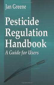 Tapa de Pesticide regulation handbook