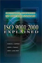 Tapa de ISO 9001:2000 explained