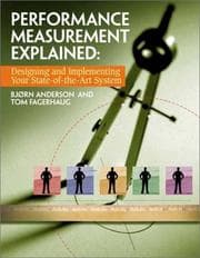 Tapa de Performance measurement explained