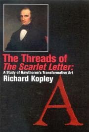 Tapa de The threads of the scarlet letter