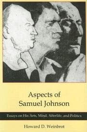 Tapa de Aspects of Samuel Johnson